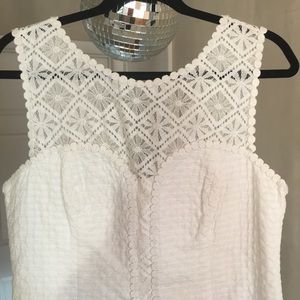 Lily Pulitzer white cotton dress
